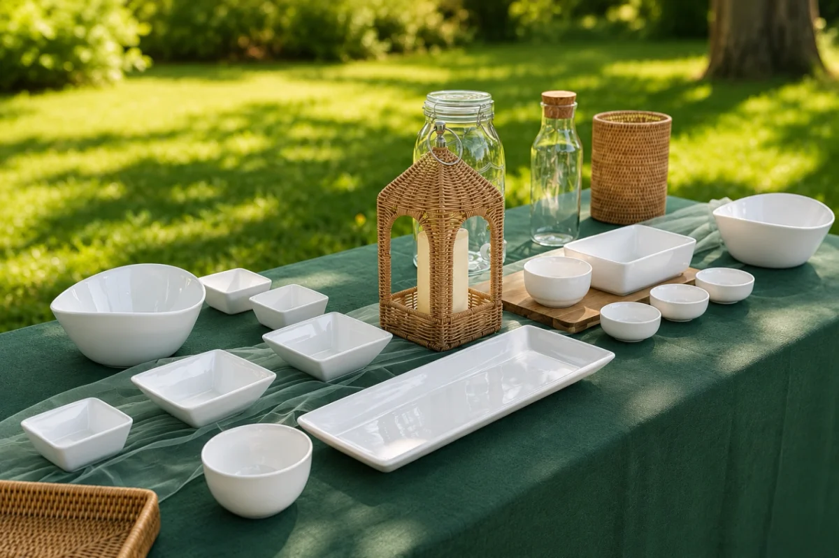 Elegant Garden Party Bundle: Serving Dishes - Photo 1 Elegant Garden Party Bundle: Serving Dishes - Photo 1